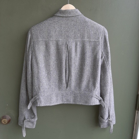 Lauren Ralph Lauren Angora Wool Blend Zippered Jacket Size 6 - Picture 2 of 14